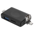 thumbnail image 2 of Hub de puerto de salida tipo C 6 en 1 Lector de tarjetas de memoria USB3.0 Accesorios de computadora YSTC623, 2 of 13