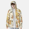 thumbnail image 4 of Easygdp Groovy Floral Lightweight Long Sleeve Sun Shirt Sports long-Sleeved Sun Protective Clothing, Quick Drying Breathable - XX-Large, 4 of 9