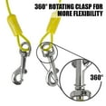 thumbnail image 3 of BV Pet Tie Out Cable 25 Feet Dog Cable for Dog up to 35 Pound, Yellow, 1 PC, 3 of 7