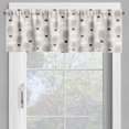 thumbnail image 4 of Ambesonne Cartoon Valance & Curtain, Hot Air Balloons Art, 55"x24", Pale Grey Champagne, 4 of 7
