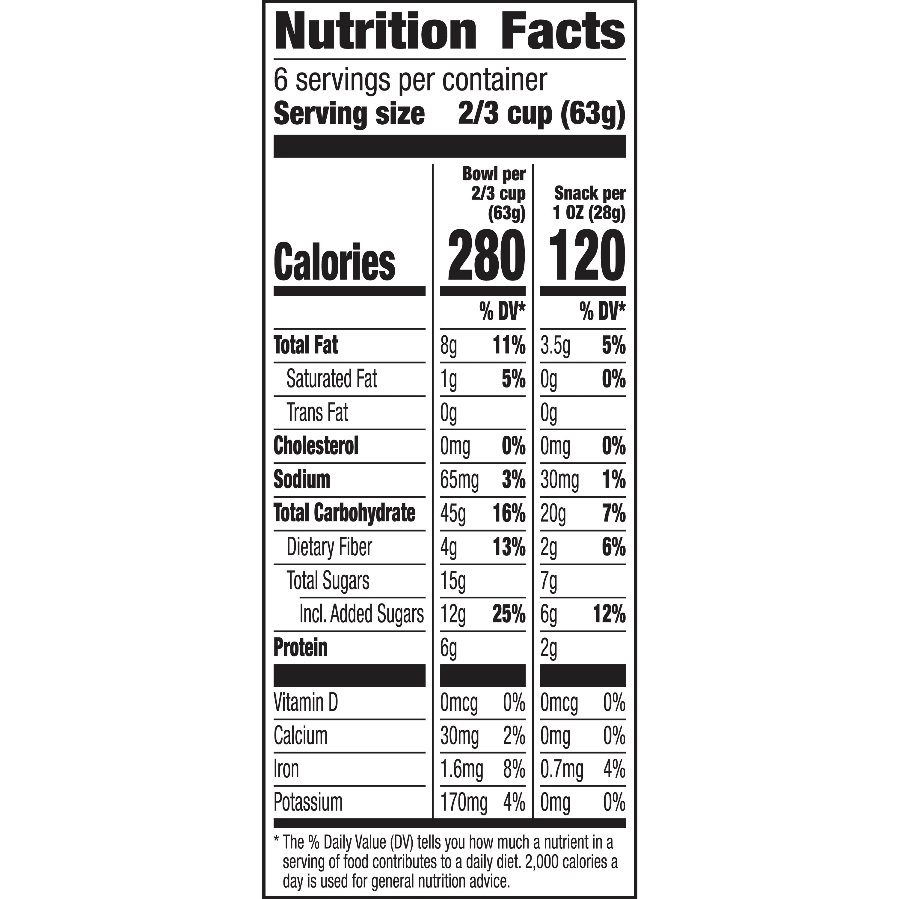 Cascadian Farm Organic Fruit and Nut Granola, Whole Grain Oats, 13.5 oz
