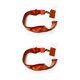thumbnail image 4 of Tholdsy Cordones universales para teléfono móvil, parche cruzado para viajar, acampar, portátil, para colgar en el cuello, correa de cuerda Naranja 2Conjunto, 4 of 6