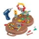 thumbnail image 3 of Caja de herramientas de juego, rompecabezas de mosaico, juguete con taladro, juguetes de ingeniería de simulación, juego de herramientas de tornillos, Oso, 3 of 10