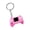 Pink, variant on Creative Gamepad Keychain Simulation Toy Game Machine Keyring Bag Pendant PVC Key Rings For Daily Use And Decoration