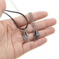 thumbnail image 3 of Collar de pareja de amor a larga distancia con alas de ángel y diablo para novia --- Código de producto 42945, 3 of 5