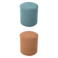thumbnail image 1 of GUOOL 2 x Ottoman Slipcover Footstool Protector Covers Stool Covers Stretch, 1 of 9