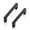 2-1/2" Hole Center-25, variant on Cabinet & Furniture Pulls 30 Pack 5" hole center Matte Black Slim Square Drawer Hardware