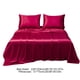 thumbnail image 3 of Conjunto de sábana de cama queen y funda de almohada - Rojo, 3 of 6
