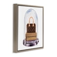 thumbnail image 2 of Stupell Industries Art Deco Glam Purse Bell Jar Brown Floating Frame Canvas Art, 25 x 25, by Amanda Greenwood, 2 of 7