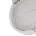 thumbnail image 2 of BOKYAN Dog Potty Tray with Splash Baffle & Stainless Steel Net, Indoor Puppy Pee Pad Holder Toilet, Anti-Spill Pet Training Waste Management Box, Grey, 20.8 in / 53 cm, 2 of 9