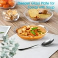 thumbnail image 3 of CLEANCOOL 7.5 Inch Small Glass Pasta Bowl 2 Pack, 20oz Glass Plate Bowls for Soup, Salad and Dessert, Microwave,Oven and Dishwasher Safe, 3 of 10