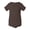 Brown, variant on Infant Baby Rib Bodysuit - Kelly - NB