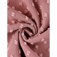 thumbnail image 6 of DARING DIVA Women's Plus Size Blouses Pin Dots Smocked Flare Sleeve Top 2X Pink, 6 of 6
