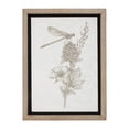 thumbnail image 2 of Melrose Insect on Flower Rectangular Framed Wall Arts - 15.5" x 12" - Set of 3, 2 of 3