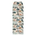 thumbnail image 6 of Hvot&aat Womens Christmas Pajama Pant Flannel Funny Cute Print Lounge Pj Bottoms Straight Leg Casual Trousers, 6 of 6