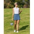 thumbnail image 2 of Pinspark Tennis Skorts for Women Stretchy Golf Skirts with Pockets High Waisted Quick Dry Athletic Running Skort, 2 of 6