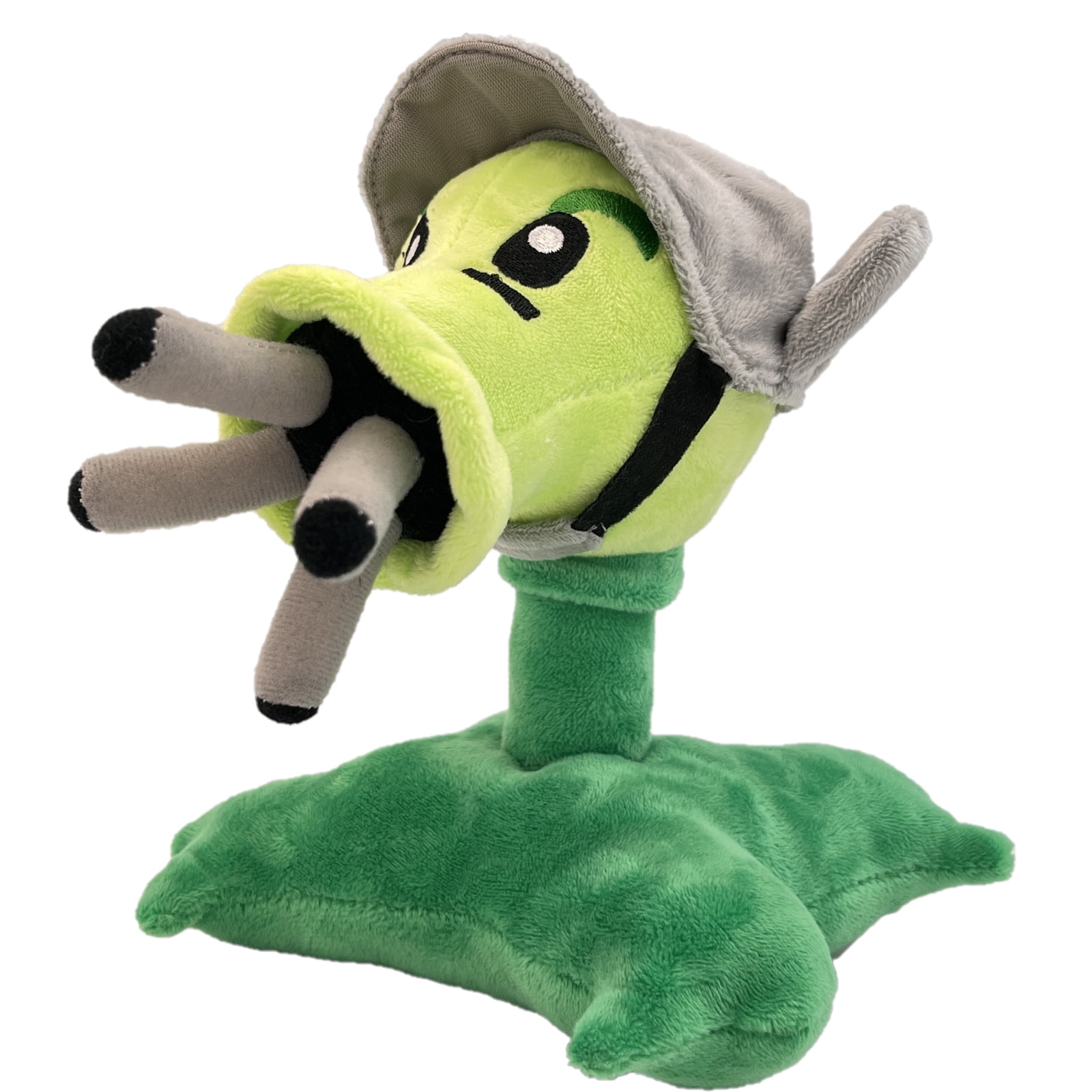 GAUDie Plants Vs Zombies Plush Toys - 6 Inch Collectible Dolls Of Peashooter, Sunflower, Bonk Choy & Chomper