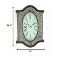 thumbnail image 2 of Bronze Finish Wooden Vintage Wall Clock, 2 of 5