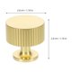 thumbnail image 2 of Nestingho 4Ud Dorados Para Cajones Y Gabinetes Mango Redondo Para Muebles Elegantes Y Resistentes, 2 of 8