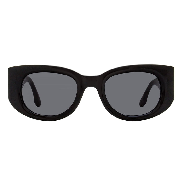Victoria Beckham Oval Sunglasses VB654S 001 Black 50mm  display picture 1