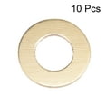 thumbnail image 2 of Unique Bargains 10Pcs 12.5mm x 24mm x 1.5mm Brass Flat Washer for Screw Bolt, 2 of 3