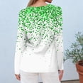 thumbnail image 4 of BDPORKAS St Patrick's Day Shirts for Women Lucky Irish Shamrock Long Sleeve Paddy's Day T-Shirts Graphic Tees Tops, 4 of 5