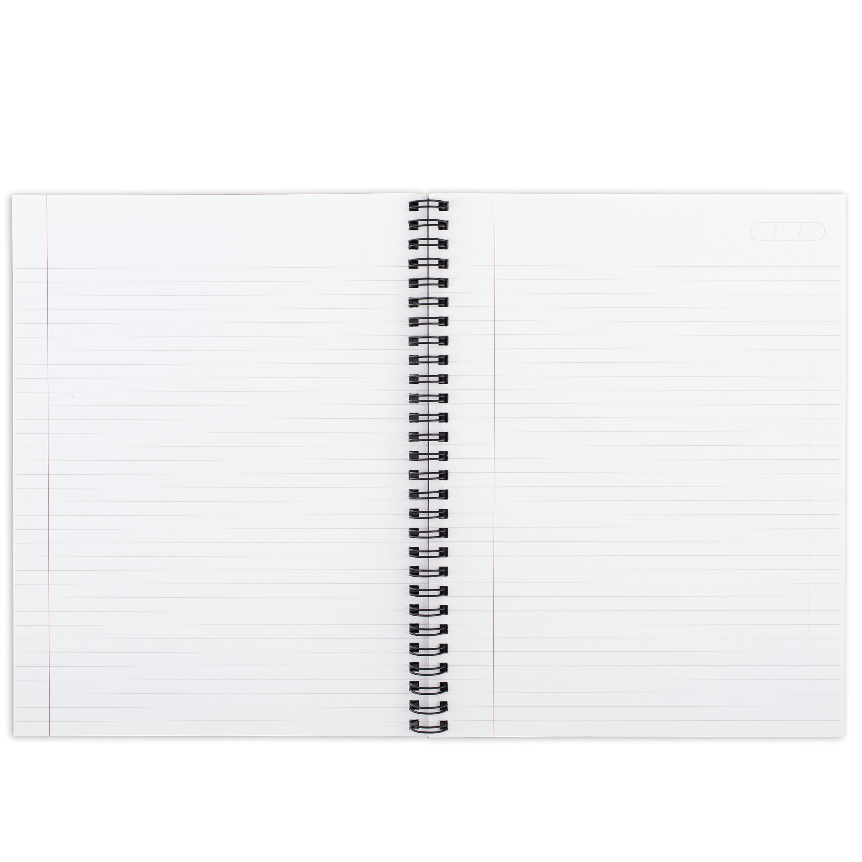 Cambridge Limited Metallic Business Notebook, 6.5" x 8.25", Gunmetal, Flexible Cover, Wirebound, 80 Sheets