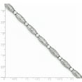 thumbnail image 2 of Bague en Argent Sterling 925 Bracelet à Chaîne Rond Zircone Cz, 2 of 6