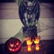 thumbnail image 2 of Brazo de zombi delante de la lápida, adornos LED brillantes con forma de manos de zombi de plástico, decoraciones de accesorios de terror para fiestas de Halloween (izquierda + derecha) ER, 2 of 4