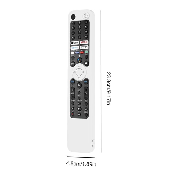 Caso De Control Remoto Funda de silicona con cordón para Sony RMF TX600C/P/U/E MG3-TX520U (Blanco) Ndcxsfigh Para estrenar