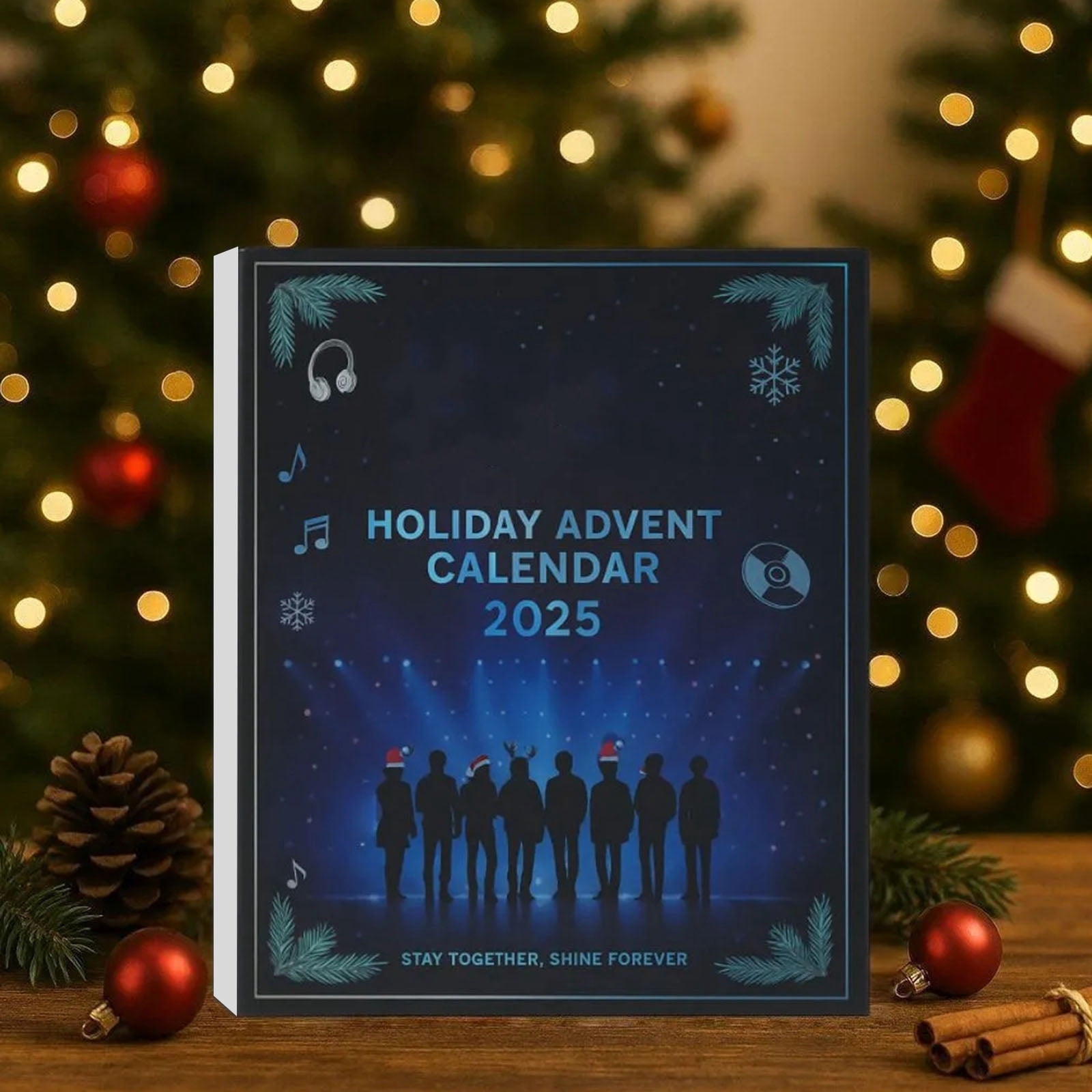 Calendrier De L'avent 2025 Kpop - Boîte à Surprises Avec 24 Mini Figurines Et 4 Porte-clés - Collection De Personnages Style Dessin Animé - Idéal Cadeau Noël Halloween - 7