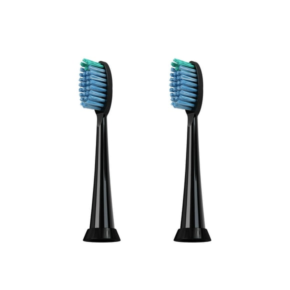 Daily Care Whitening Replacements Heads - Black - 2 Pack