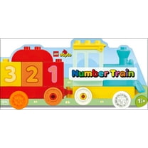 Wheelie Books Lego Duplo Number Train, (Board Book)