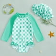 thumbnail image 2 of Gerichy Toddler Girl Swimsuit,Girls Bathing Suit Summer Toddler Girls Ruffles Cartoon Prints 1 Piece Swimwear Beach Onesie Swimsuit Bikini, 2 of 6