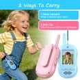 thumbnail image 6 of Kids Walkie Talkies with Camera, Walkie Talkies Rechargeable for Kids with Video Calling, 1000 FT Range, 4 Voice Changer Effects, Outdoor Toys for Boys & Girls Ages 3+, 6 of 8