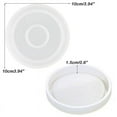 thumbnail image 2 of 3 Pack Big DIY Round Coaster Silicone Mold, Diameter 3.94 inch/10cm, Molds for Casting y23450, 2 of 5