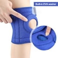 thumbnail image 5 of 1Pc Youth Kids Knee Brace Patella Stabilizer with Adjustable Fastener Tape Soft Non-Slip Design Knee Support Strap-Royal Blue, 5 of 8