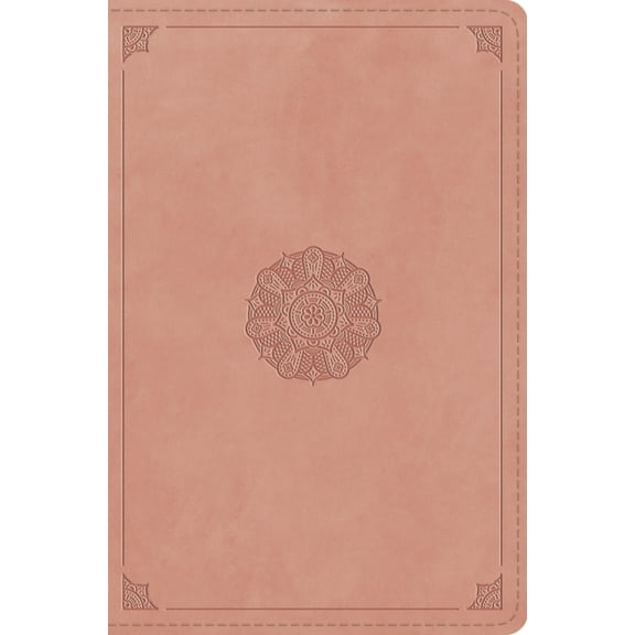 ESV Compact Bible (Trutone, Blush Rose, Emblem Design), (Hardcover)