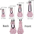 thumbnail image 2 of CHUANK 3-Pack Pet Duck Chicken Diapers with Bow Tie Reusable Handmade Washable Waterproof Inner Layer for Geese Hen- Stylish and Protective Poultry Nappy Clothes (Polka Dot Medium), 2 of 6