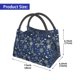 thumbnail image 2 of Balery Dark Blue Christmas Bolsa de Aislamiento Portátil – Bolsa de Almuerzo con Forro de Aluminio Mejorado, Funda Impermeable y Fácil de Limpiar para Picnic y Caja de Almuerzo, 2 of 6