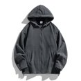 thumbnail image 2 of Vedolay Men's Hoodies 2023 Plus Size Sweatshirt Dark Gray,M, 2 of 5