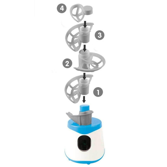 facefd Lanceur de Balles de Tennis de Table en Orbite pour Cadeaux Machine de Lancer de Tennis de Table