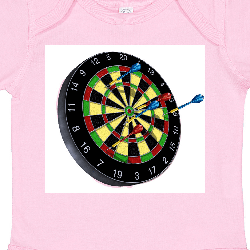 Inktastic Dart Board Boys or Girls Baby Bodysuit