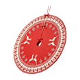 thumbnail image 2 of Yeciiwht 35.4in Christmas Tree Skirt – Snowflake Reindeer Print Tree Base Cover, Soft Tree Collar Ornament Mat for Holiday & Party Decor, 2 of 6