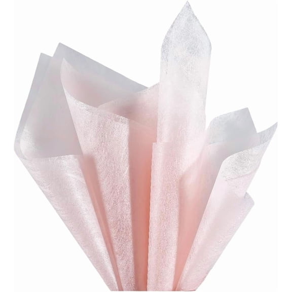 114 Sheets Cotton Wrapping Paper Pink Flower Bouquet Wrapping Paper Square Waterproof Cotton Gift Wrap for Florist Supplies