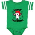 thumbnail image 3 of Inktastic Moooy Christmas with Cute Holstein Cow and Snowflakes Boys or Girls Baby Bodysuit, 3 of 5