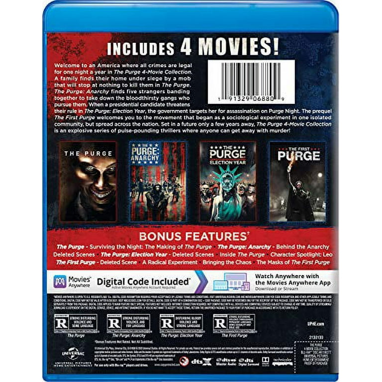 その他 The Purge: 4-Movie Collection [DVD] Amazon.com: The Purge: 4-Movie Collection : Headey, Lena