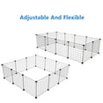 thumbnail image 3 of 12 X Metal Panels Dog Playpen Crate Fence Pet Play Pen Exercise Cage, 3 of 3