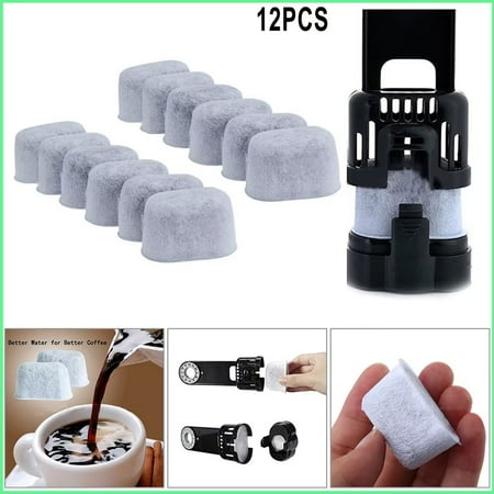 

Ana 12-Pack Charcoal Water Filters for Use with Keurig Coffee Machines Espresso Machine Water Filter Replacements