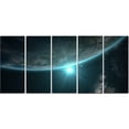 thumbnail image 2 of Sunrise in Earth from Space - Contemporary Landscape Canvas Art, 2 of 3